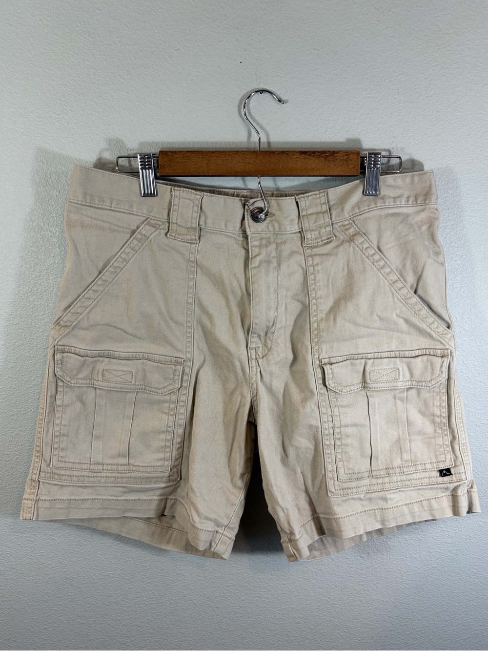 Denali Beige Cargo Shorts - Neutral Utility Style